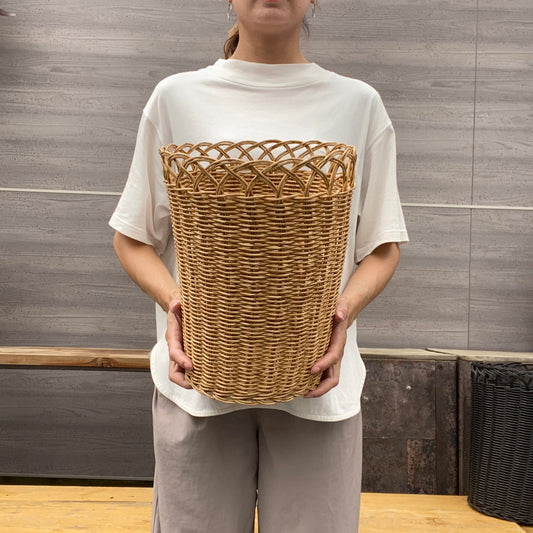 ★大特価SALE 1つ買うともう1つついてくる★MIKUNIバスケット ナチュラルLサイズ