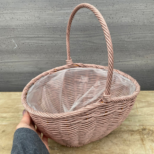 バスケット ピンク