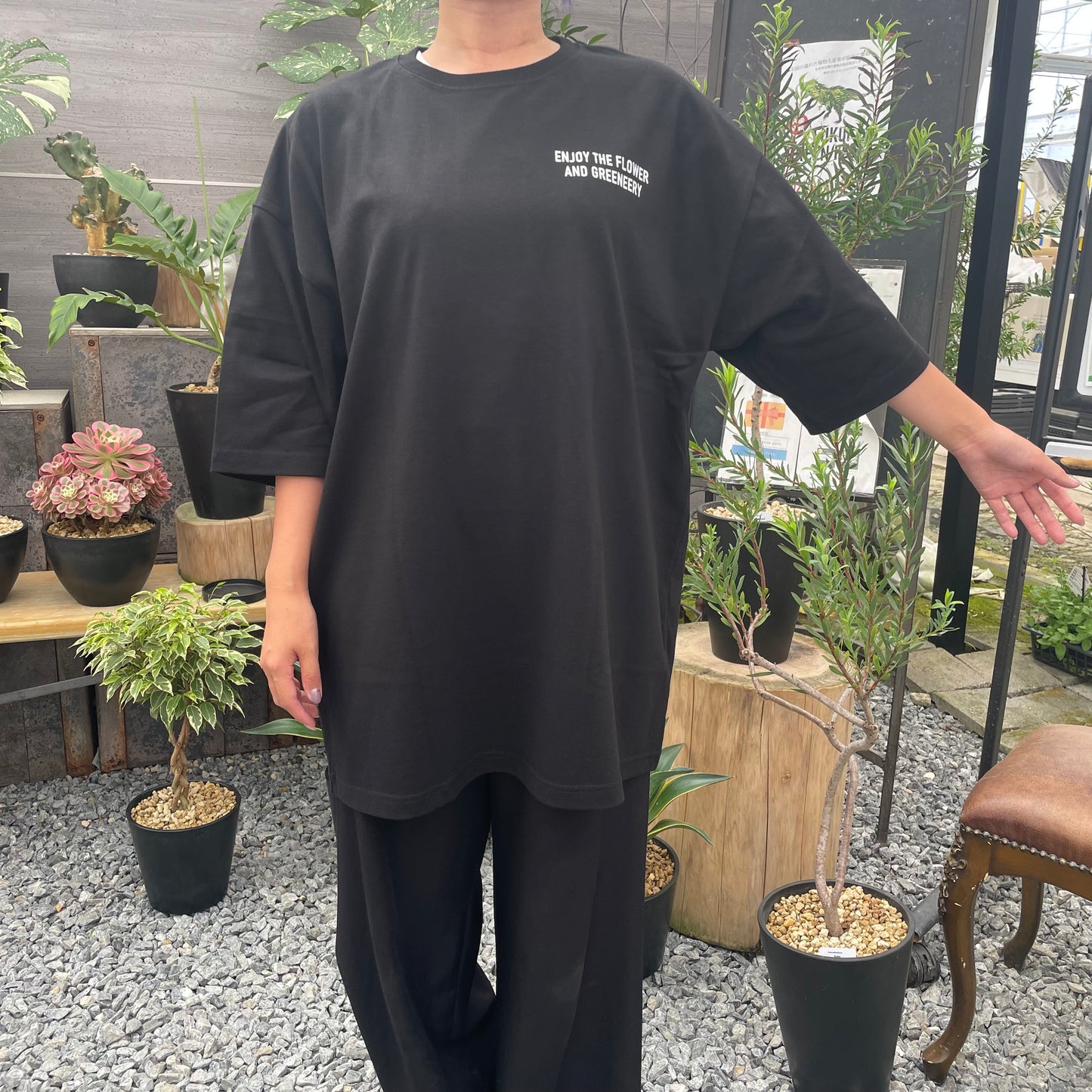 オリジナルTシャツ 猿 黒 XLサイズ