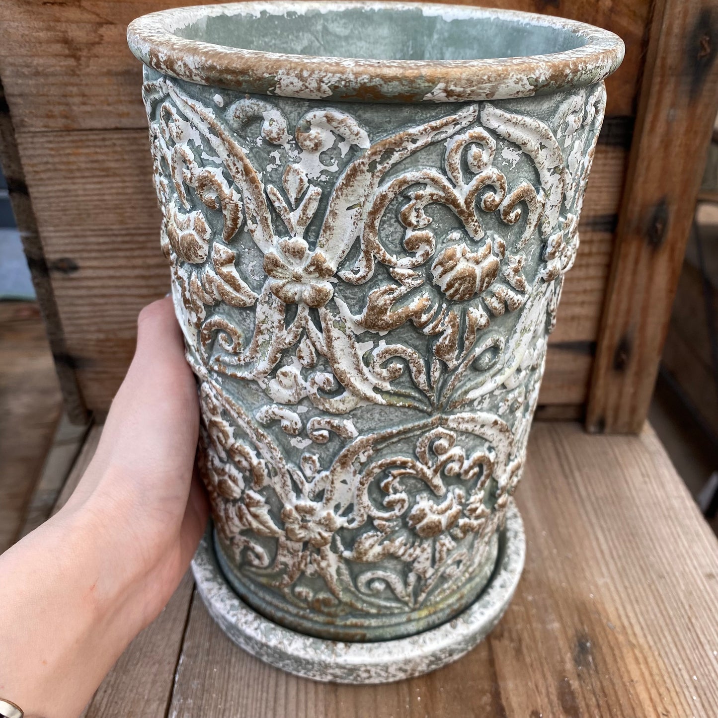 陶器鉢 フレ トール エメラルド
