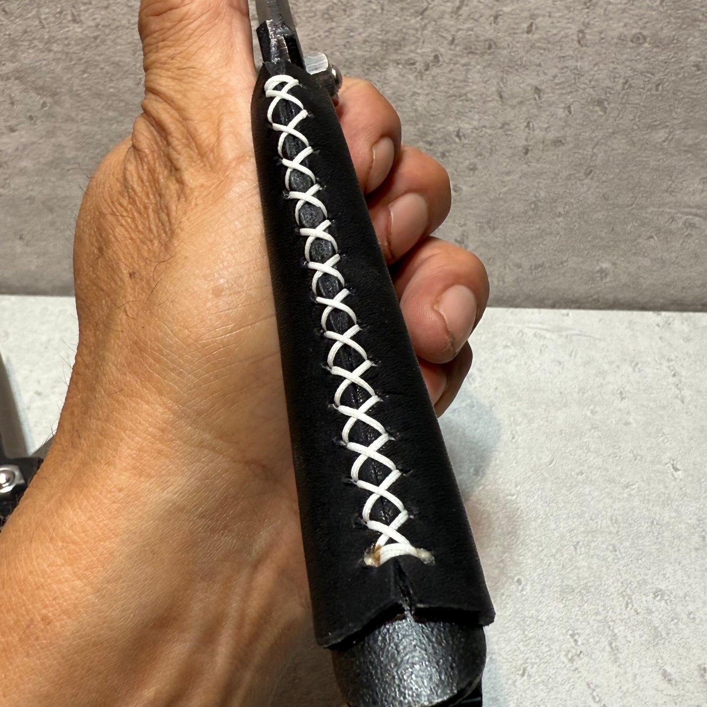 社長オリジナル芽切り鋏(兵庫県革職人コラボ品)★ブラック色