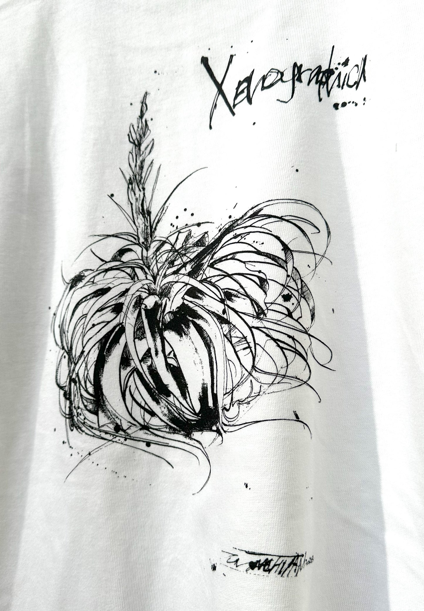 オリジナルTシャツ(白) キセログラフィカ