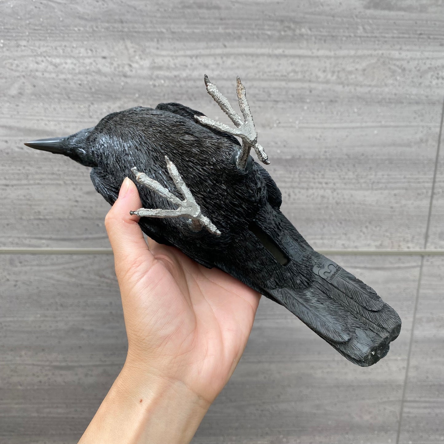 PET BANK シリーズ ハシボソガラス CARRION CROW 貯金箱 現品限り
