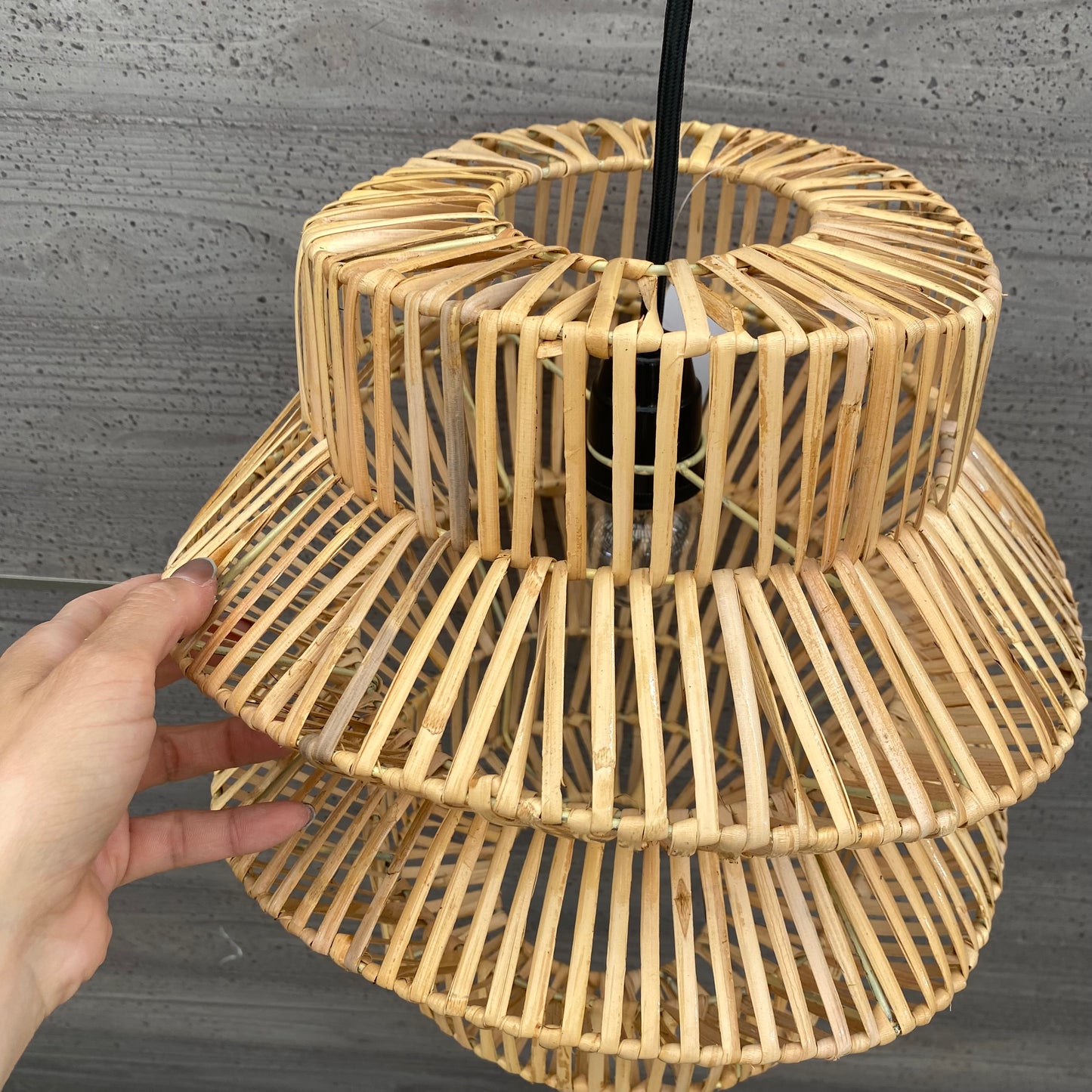 ランプシェード チョウチン