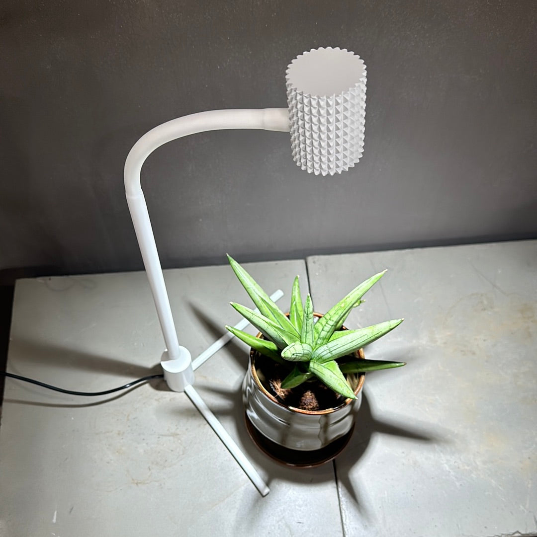 植物育成LED 室内太陽光LED スタンドライト (黒タイプ)