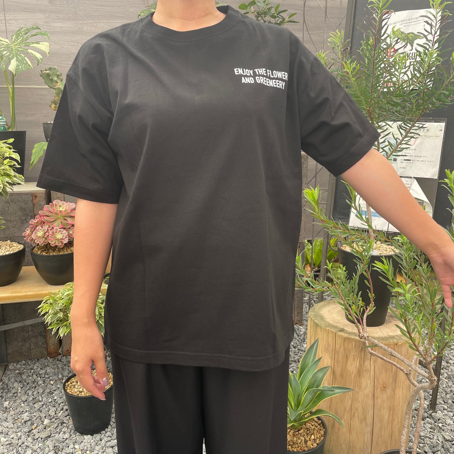 オリジナルTシャツ カメレオン 黒 Sサイズ
