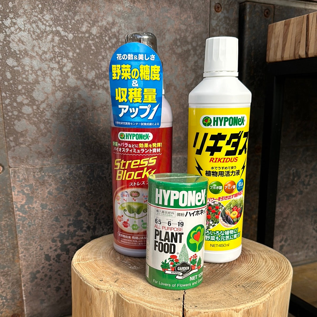 根をしっかりする活力剤＆根を強くする肥料 3点セット – 植物家族