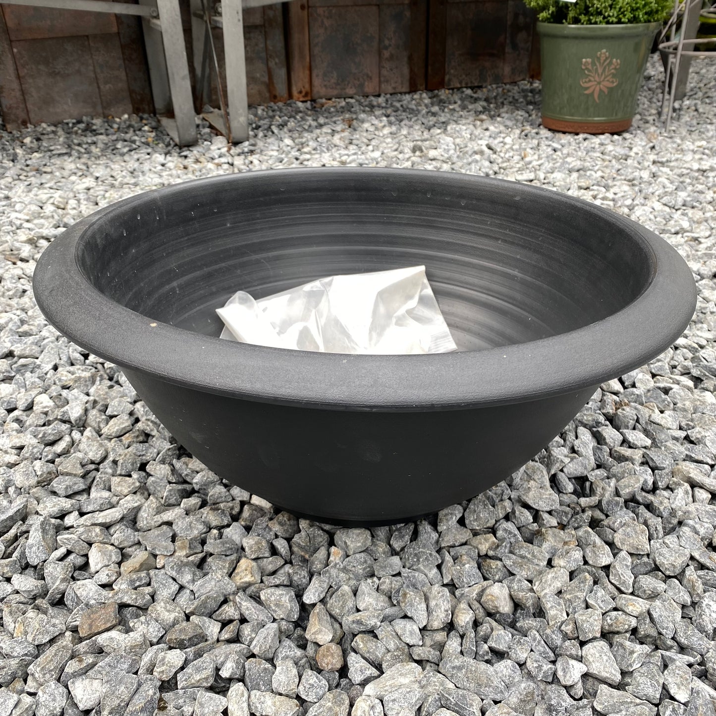 睡蓮鉢 プラスチック Lサイズ ひゅうが土セット