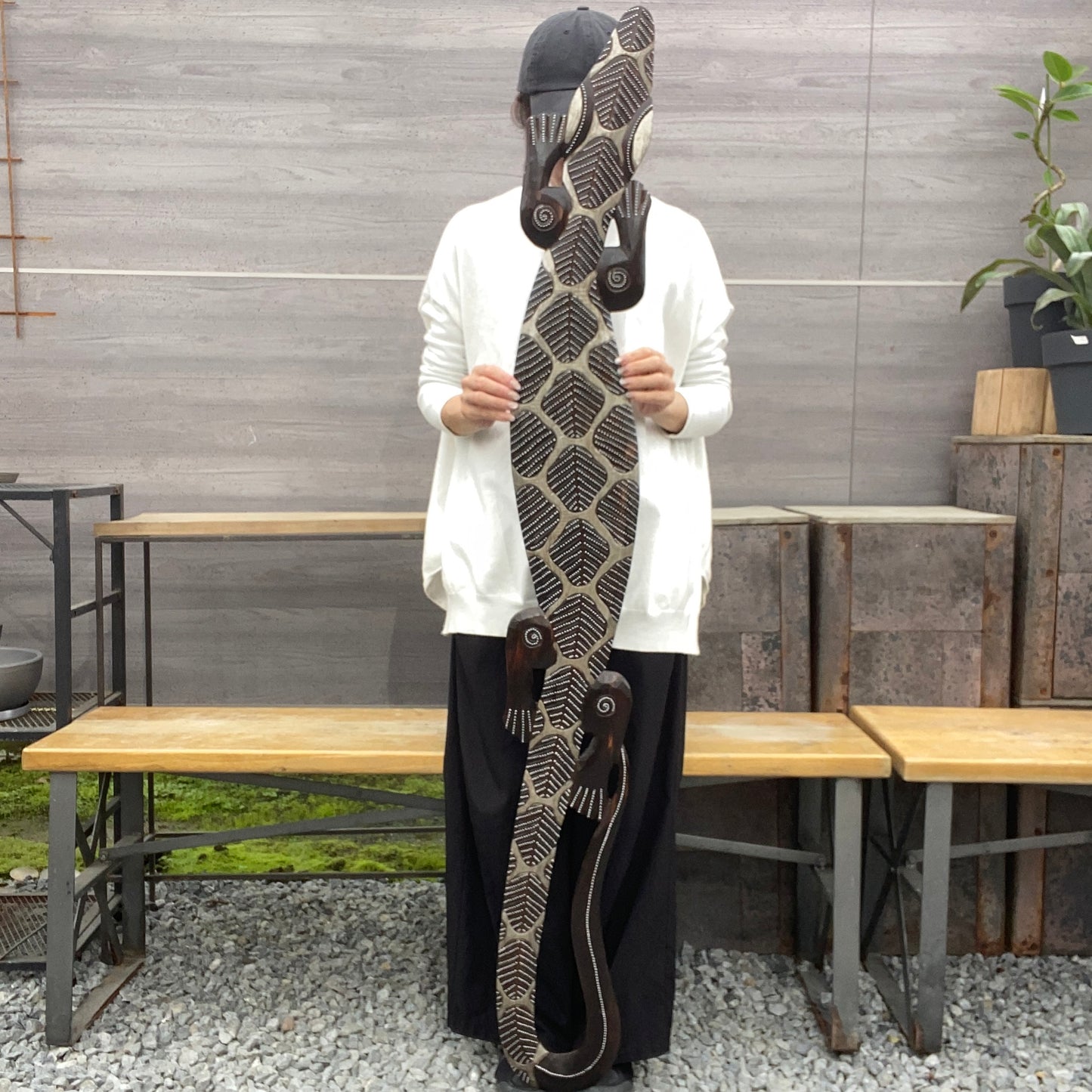 壁掛け ゲコ ブラウン LL