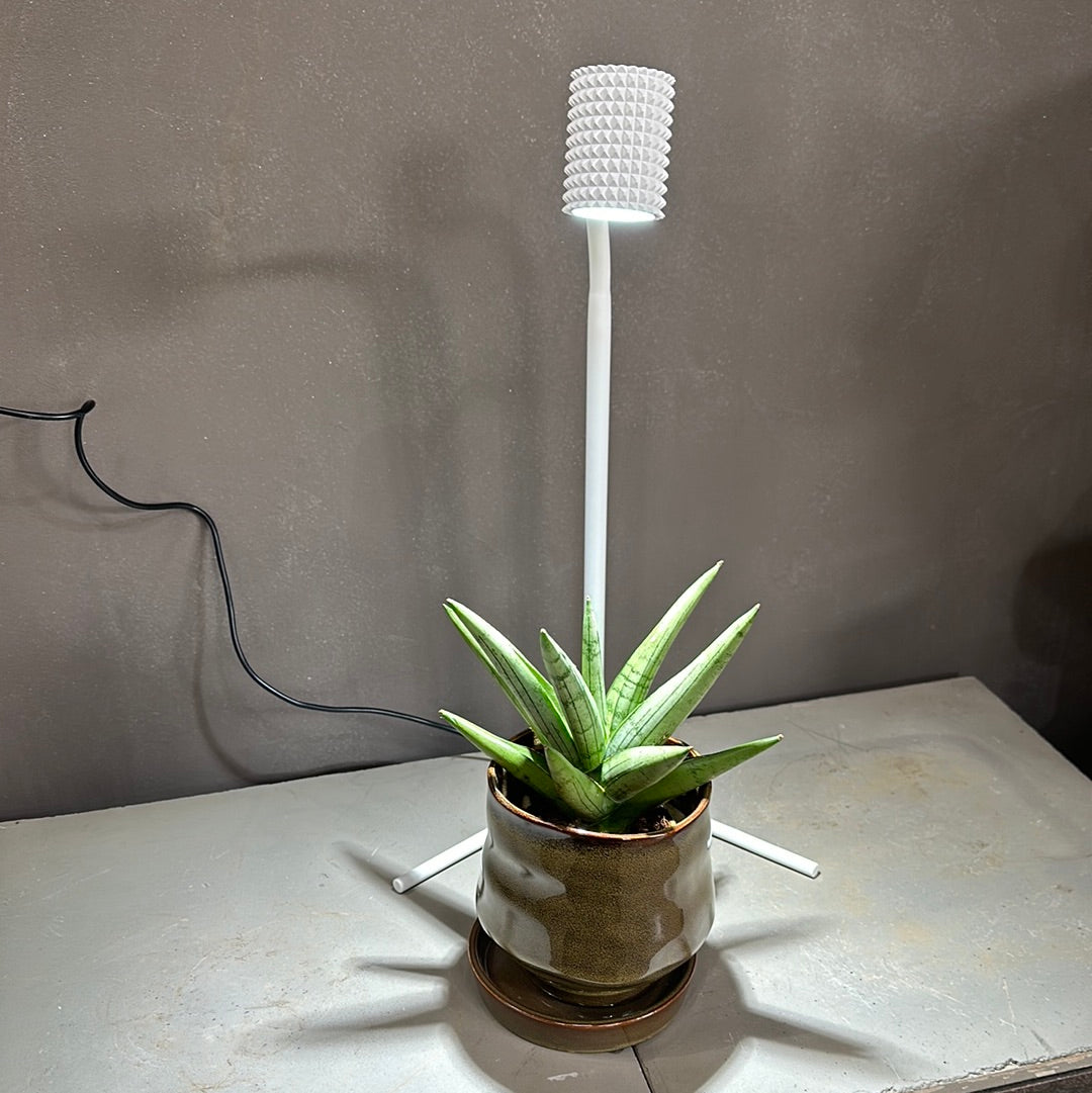 植物育成LED 室内太陽光LED スタンドライト (黒タイプ)