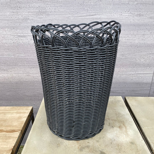 MIKUNIバスケット ブラック Lサイズ ★7号スリット鉢適用 1ポットサービス