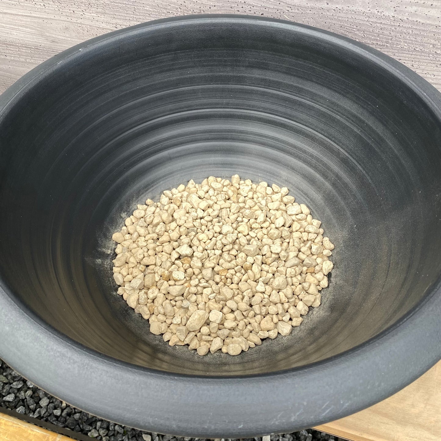 睡蓮鉢 プラスチック Lサイズ ひゅうが土セット