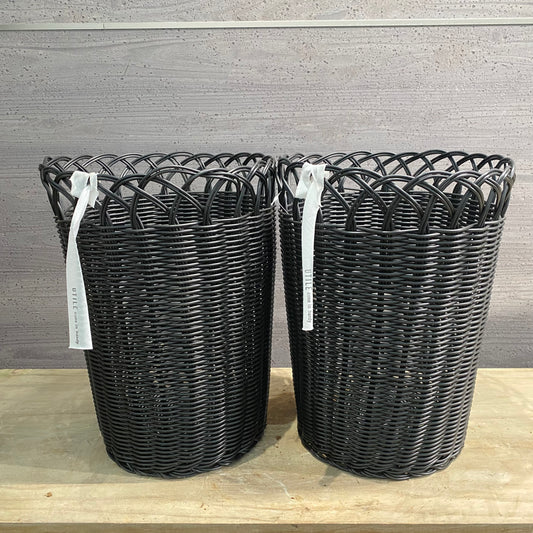 ★大特価SALE 1つ買うともう1つついてくる★MIKUNIバスケット ブラックLサイズ