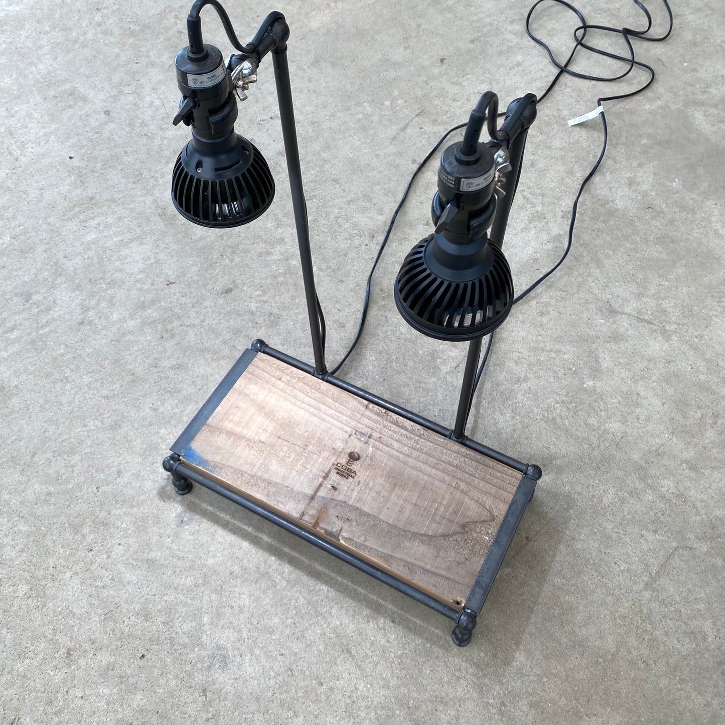 植物専用LEDライト 口径E26用 COBAダブルスタンド B
