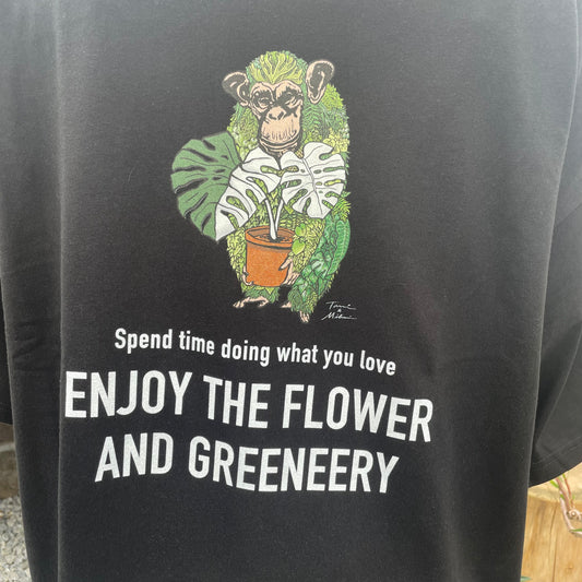 オリジナルTシャツ 猿 黒 Sサイズ