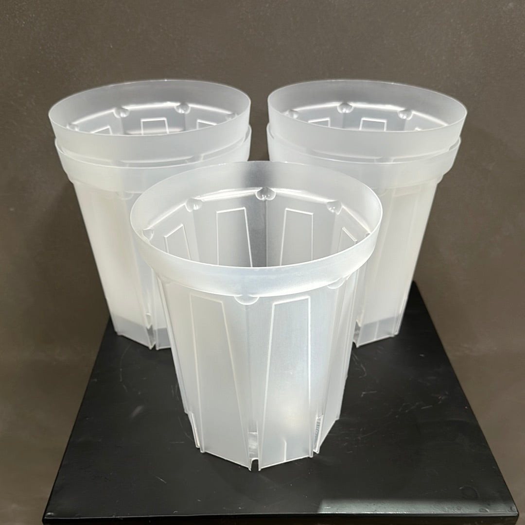半透明スリット鉢 ★ ネガミエル 5号 (15㎝) 5個セット