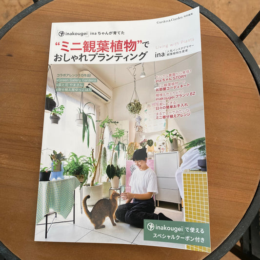 「inakougei」inaちゃんが育てた”ミニ観葉植物”でおしゃれプランティング