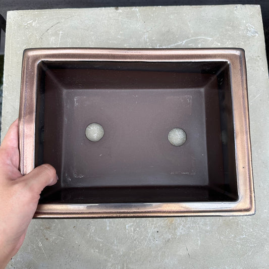 SHITAOBI PLANTER 9 BRONZE