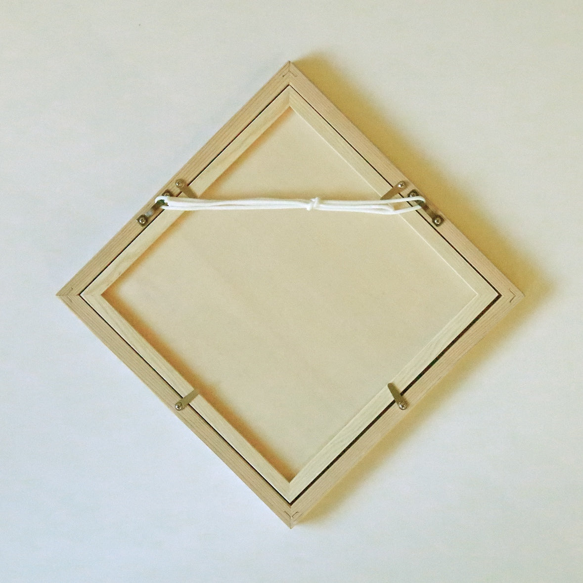 額縁 20×20cm原画パネル専用〈ひし形仕様〉