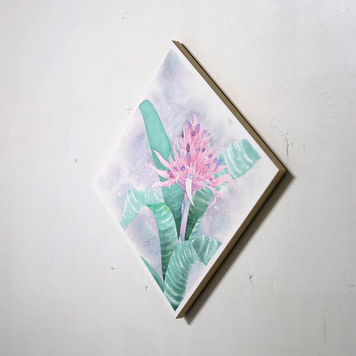 こころ作水彩画 原画★エクメア 20×20cm