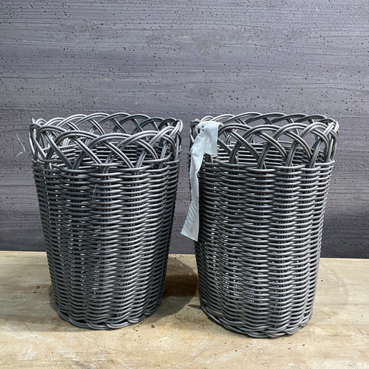 ★大特価SALE １つ買うともう1つついてくる★MIKUNIバスケット　グレーSサイズ