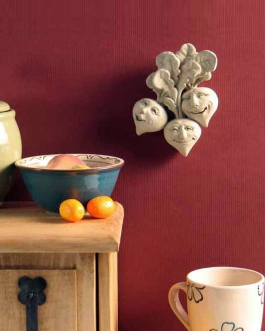 ガーデンオーナメント　Rowdy Red Radishes