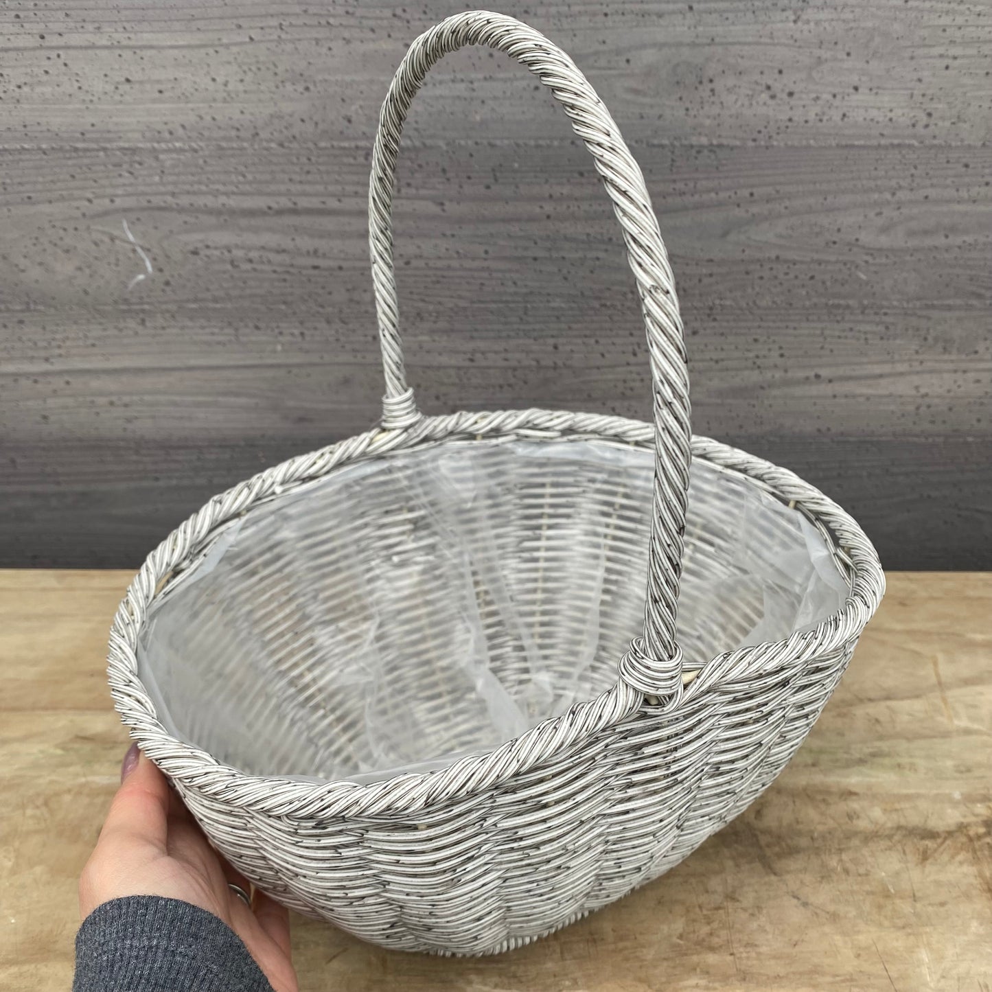 バスケット　ホワイト