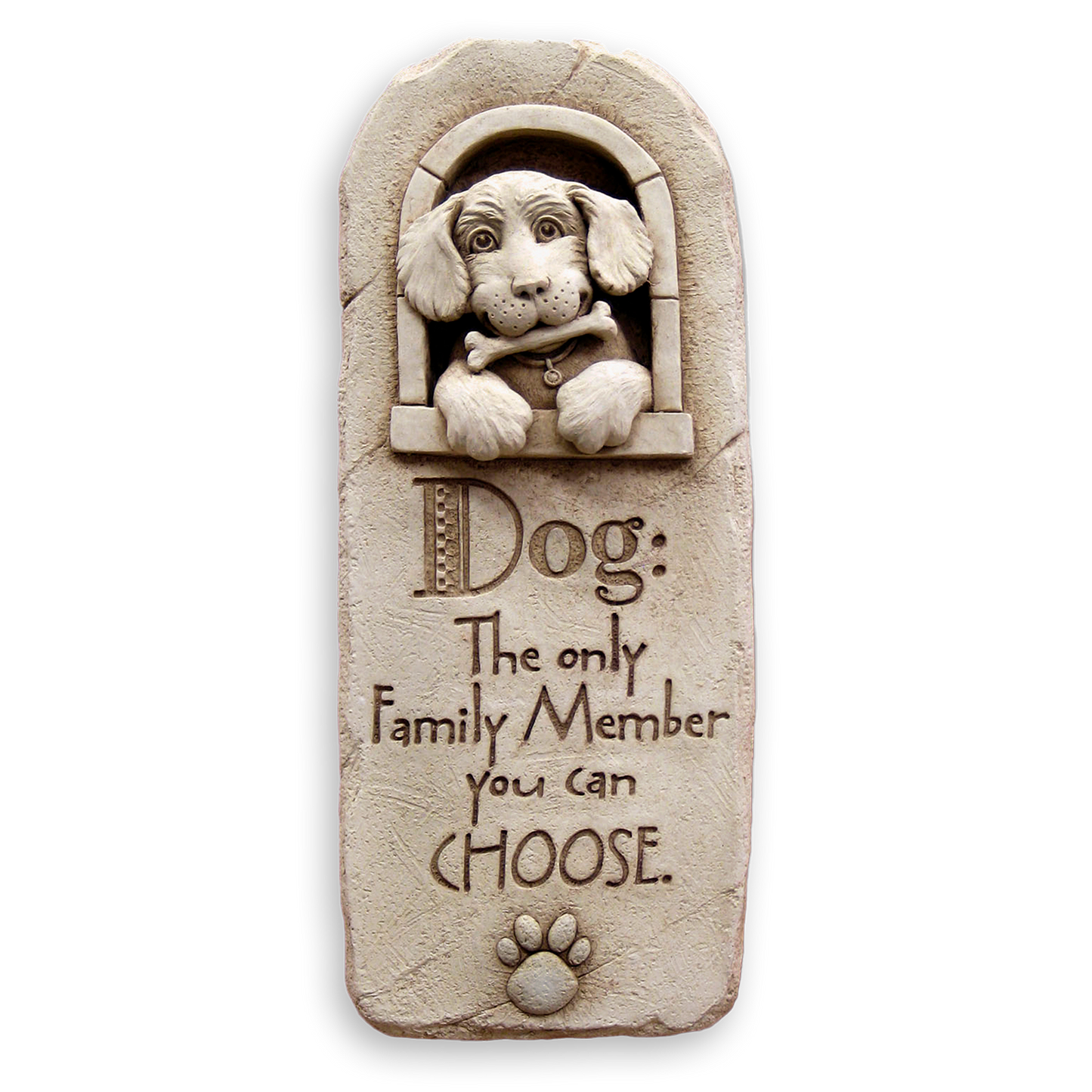 ガーデンオーナメント　Family Dog