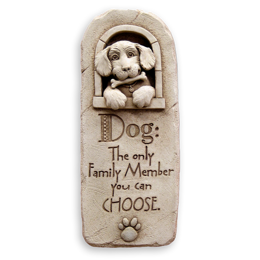 ガーデンオーナメント　Family Dog