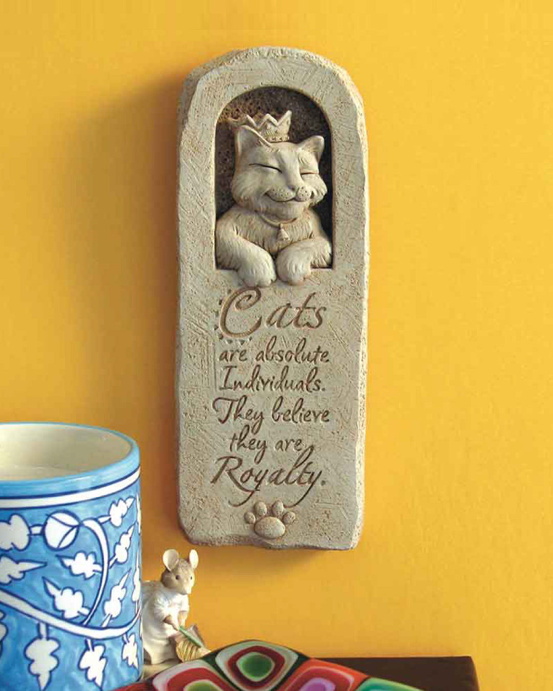 ガーデンオーナメント　Feline Philosophy