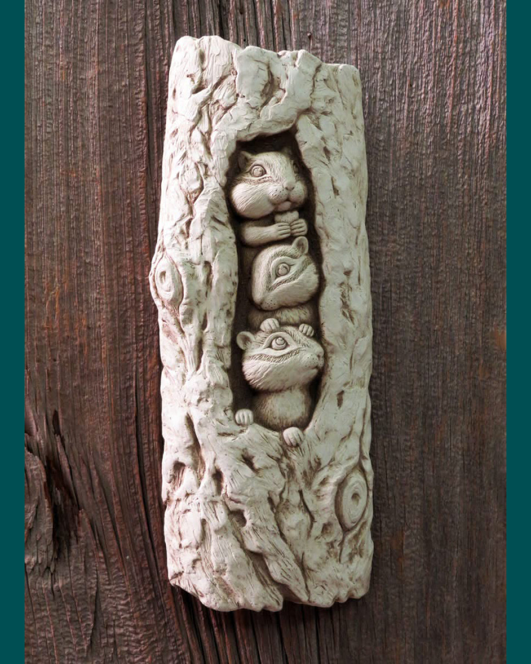 ガーデンオーナメント　Three Little Chipmunks