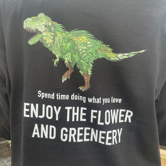 オリジナルTシャツ　恐竜　黒　Sサイズ