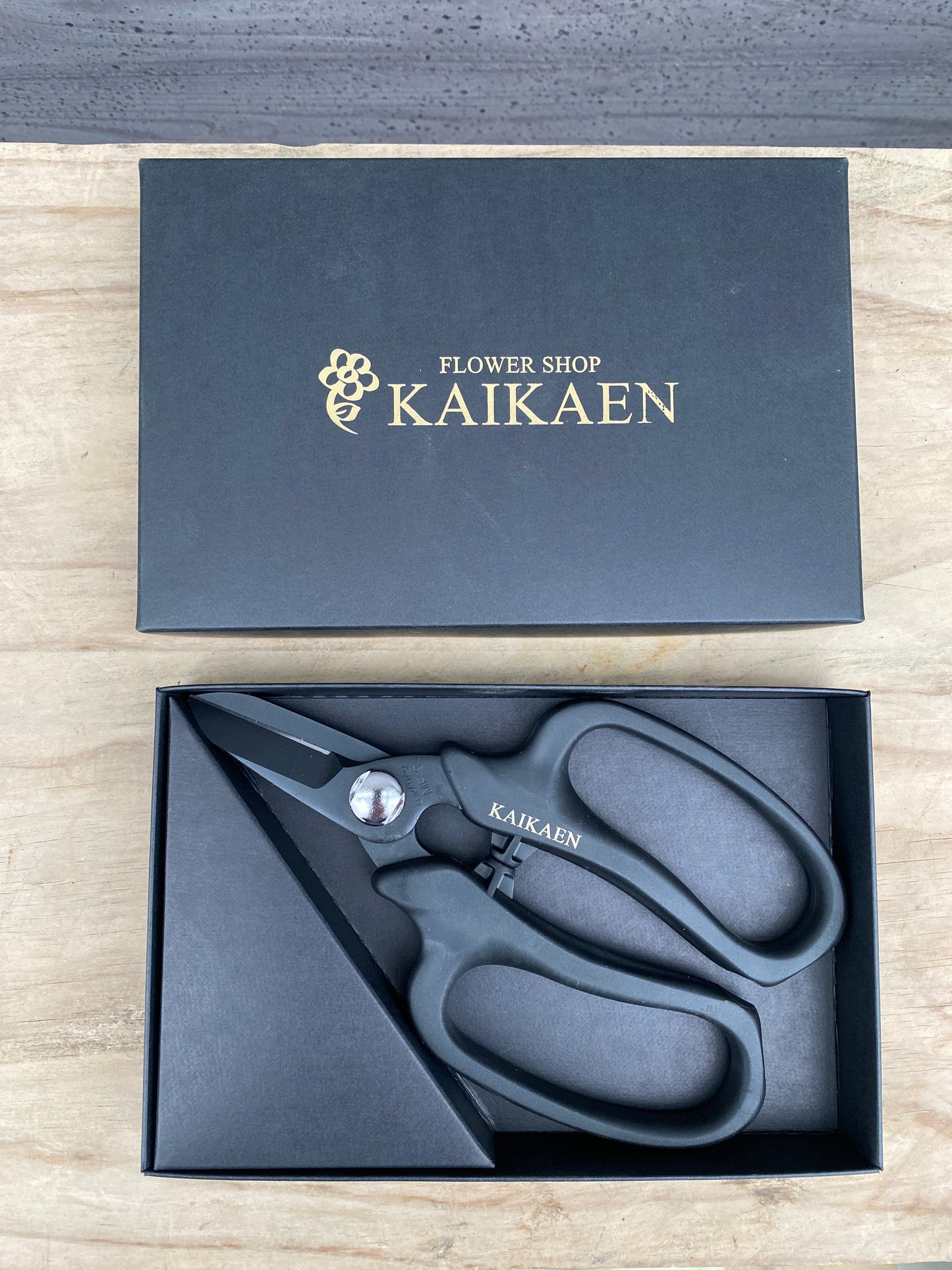 開花園ロゴ入り★切り花用ハサミ