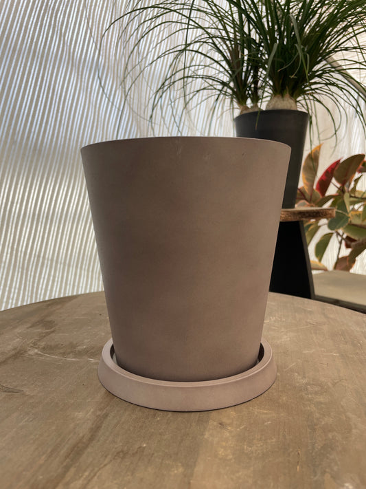 イネガルポット　サークル　ブラウン　L