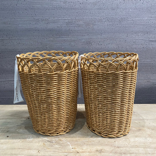 ★大特価SALE 1つ買うともう1つついてくる★MIKUNIバスケット　ナチュラルSサイズ