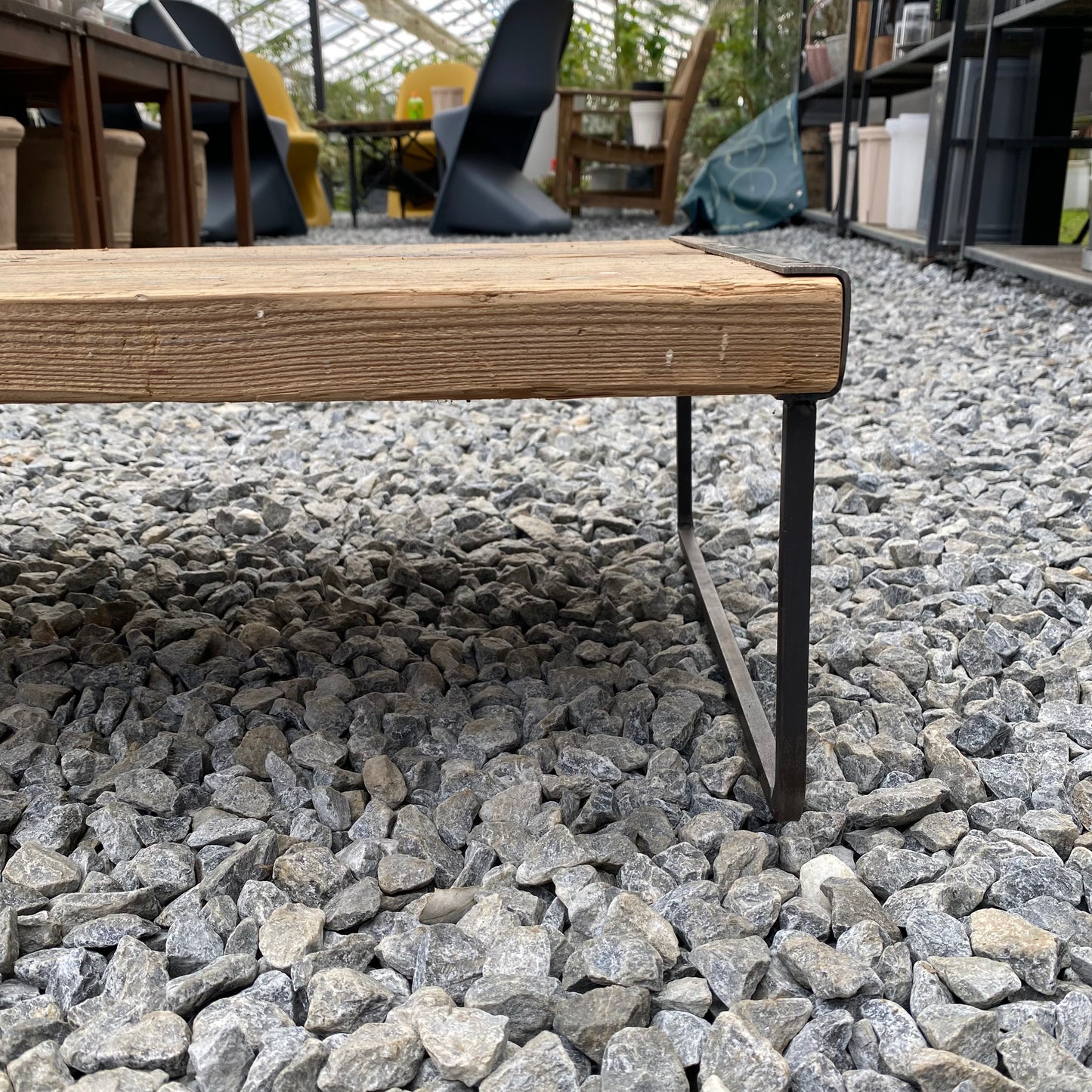 足場板古材　ローテーブル　No.1