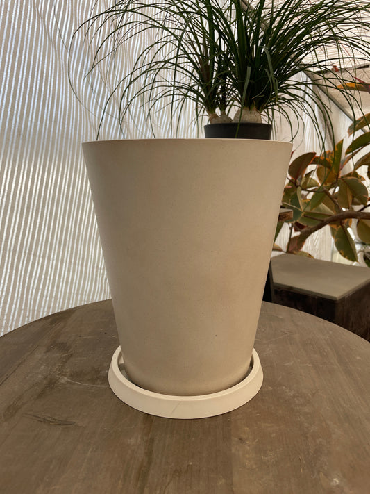 イネガルポット サークル ホワイト LL