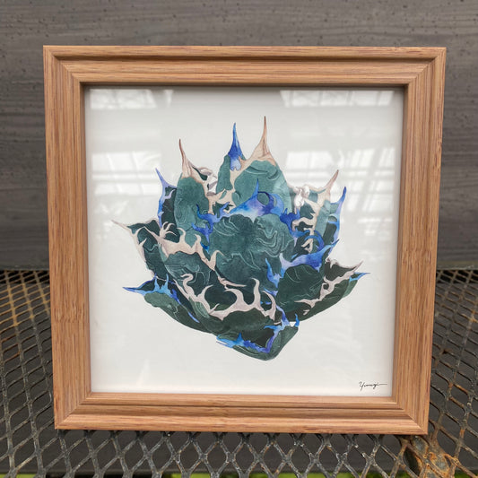 ボタニカルアートフレーム アガベB