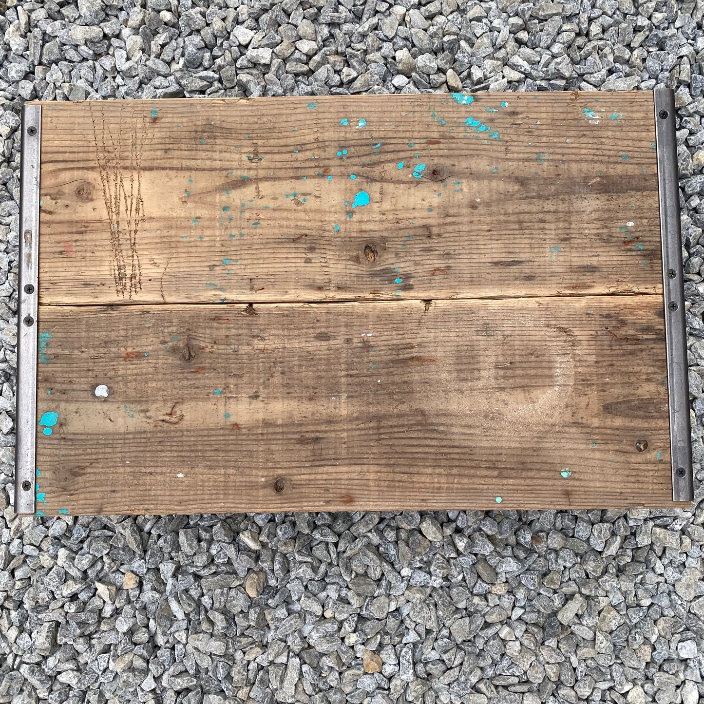 足場板古材　ローテーブル　No.5