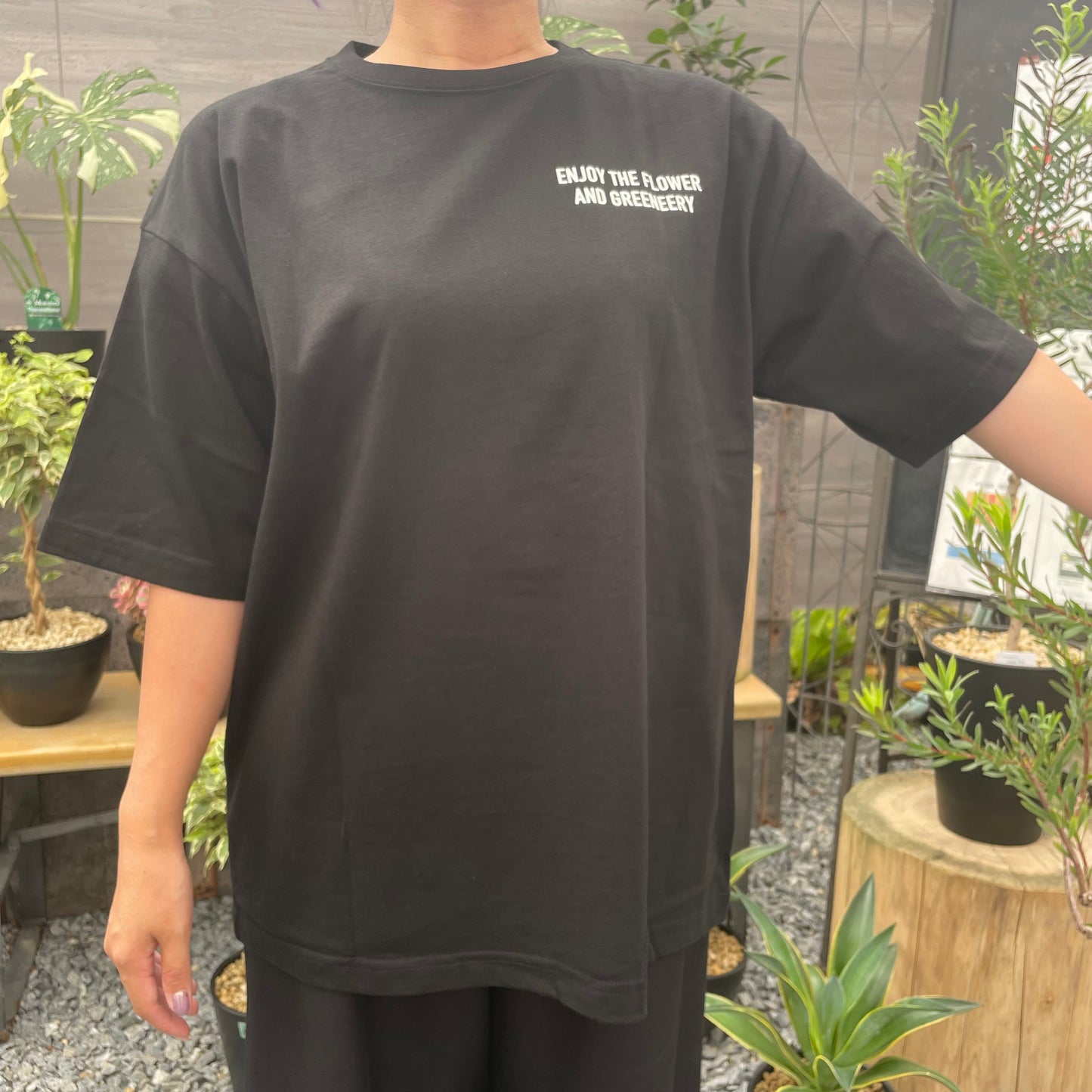 オリジナルTシャツ　恐竜　黒　Mサイズ