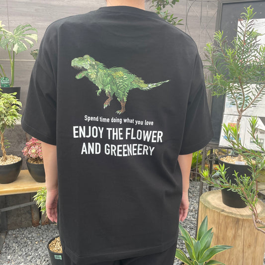 オリジナルTシャツ 恐竜 黒 Mサイズ