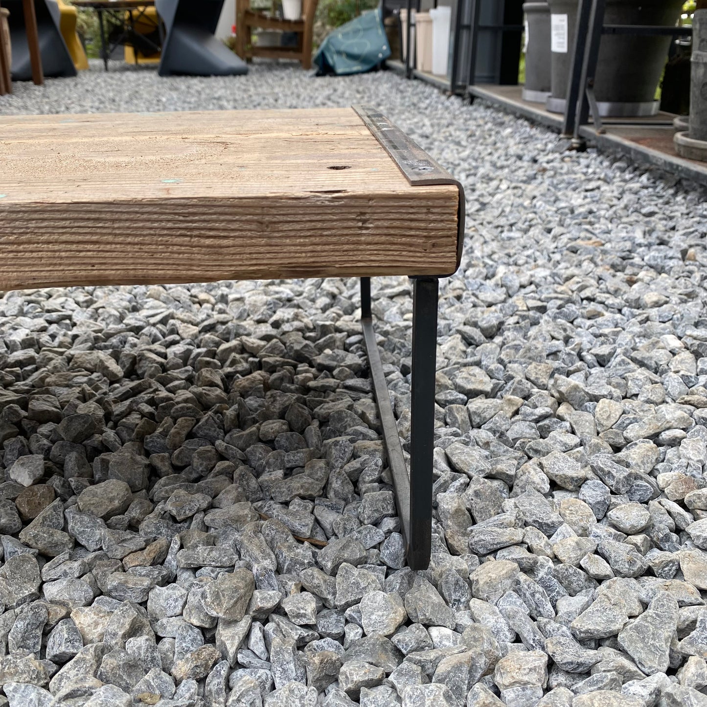 足場板古材　ローテーブル　No.5