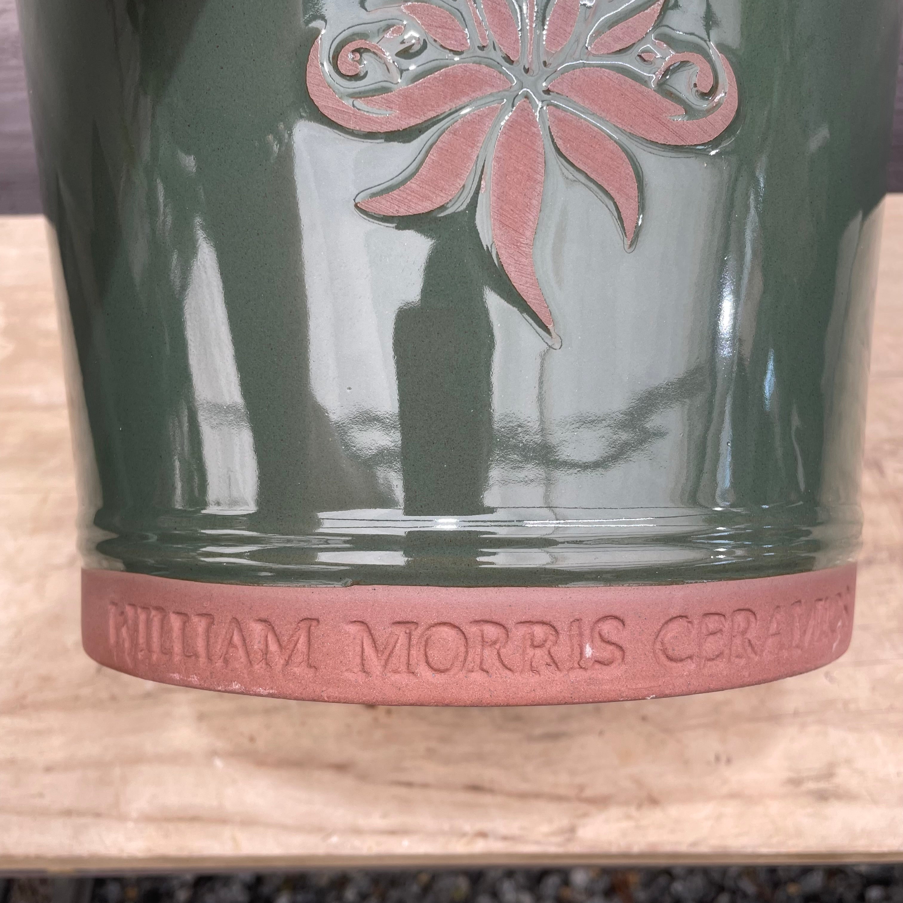 William Morris陶器鉢 グリーン Mサイズ – 植物家族