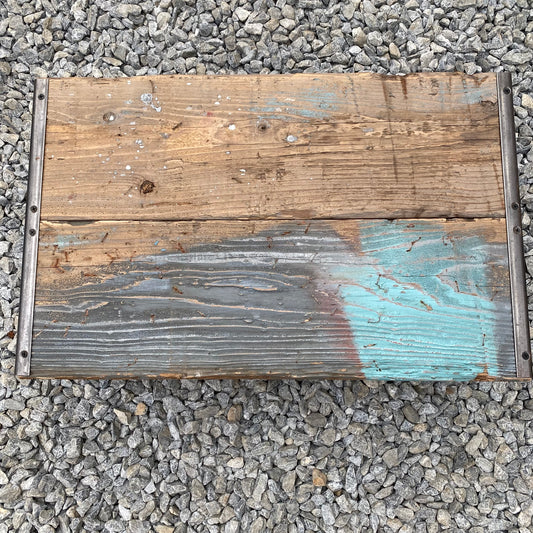 足場板古材　ローテーブル　No.7