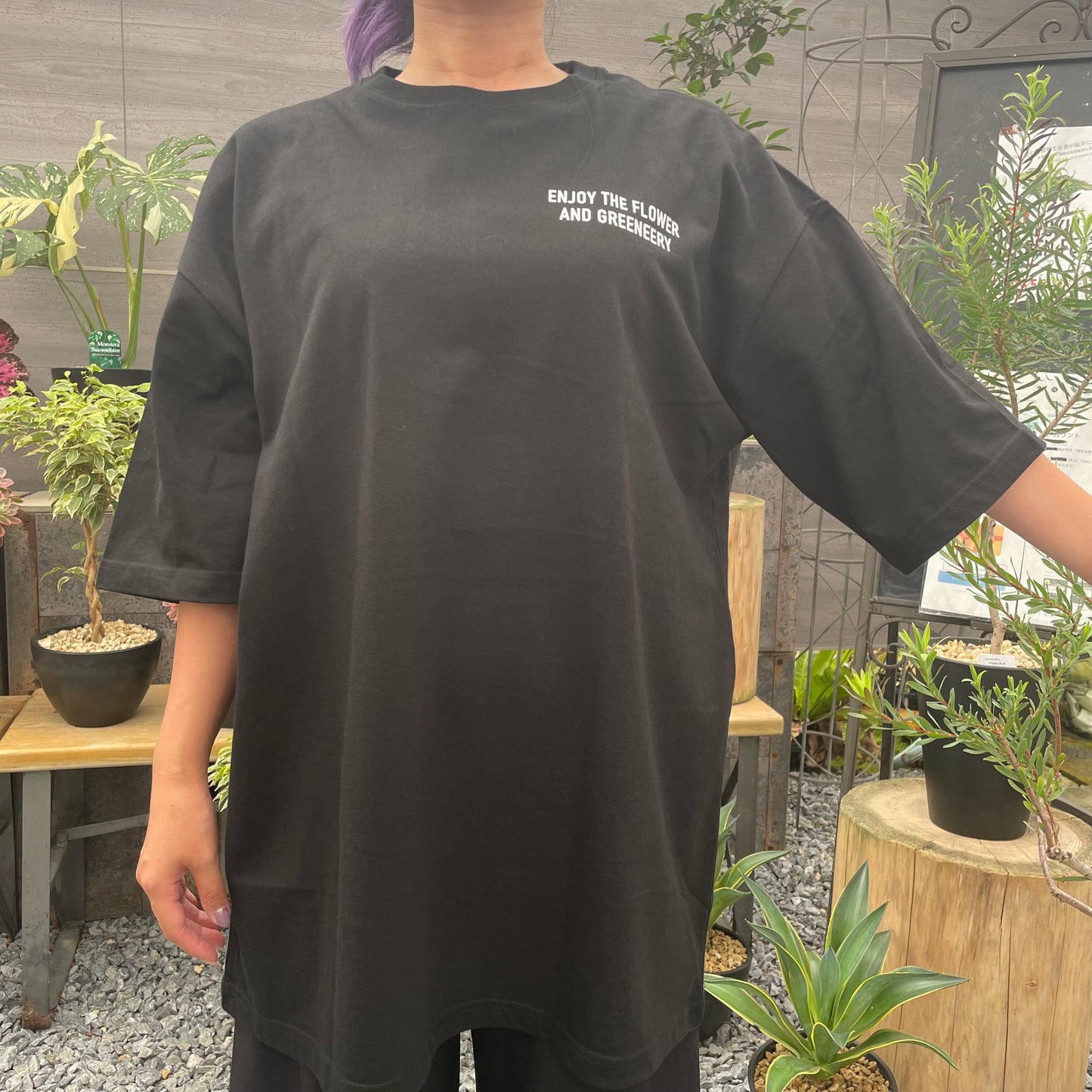 オリジナルTシャツ　恐竜　黒　XLサイズ