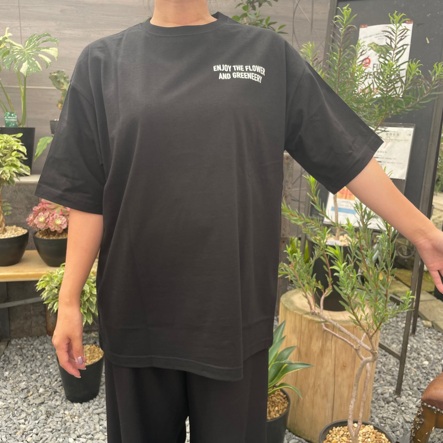 オリジナルTシャツ　猿　黒　Mサイズ