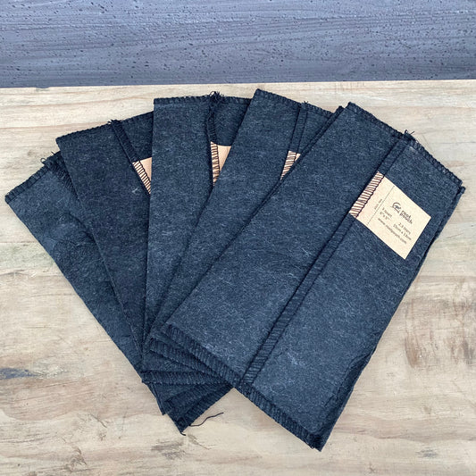 root pouch 　Sサイズ（Black）　5ヶセット