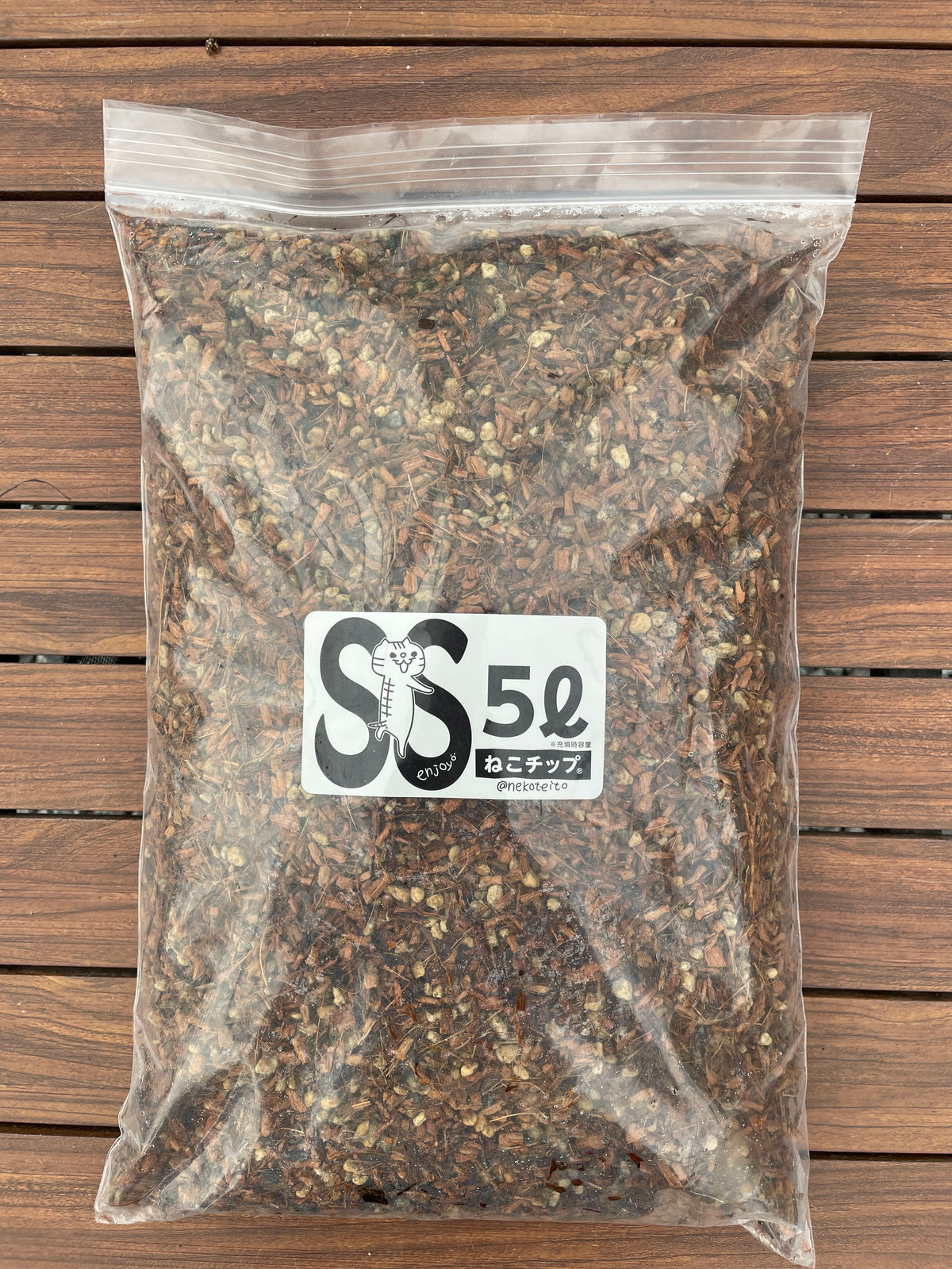 ねこチップ【SSサイズ】5L入り　★社長絶賛