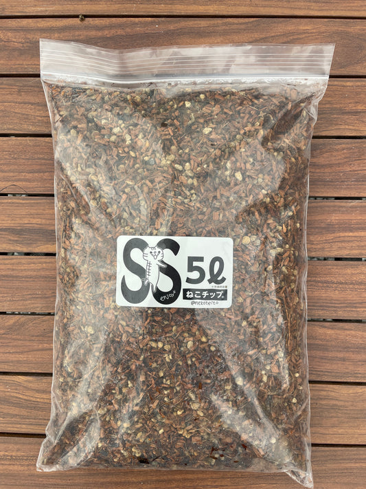 ねこチップ【SSサイズ】5L入り　★社長絶賛