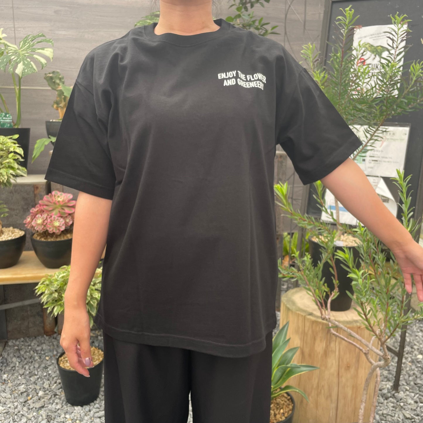 オリジナルTシャツ　猿　黒　Sサイズ